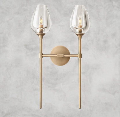 TULIP DOUBLE SCONCE