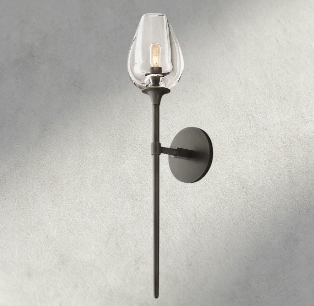 Bronze TULIP GRAND SCONCE