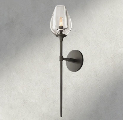 Bronze TULIP GRAND SCONCE