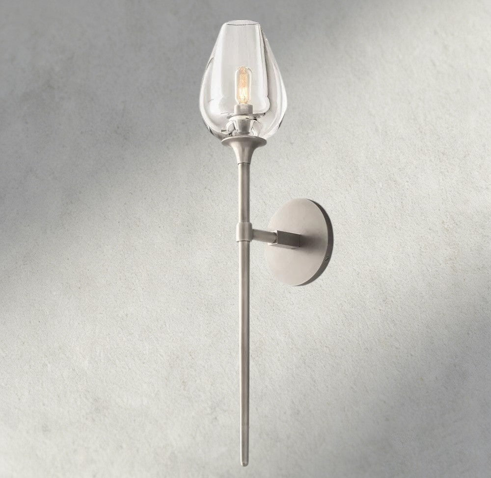 Nickle TULIP GRAND SCONCE