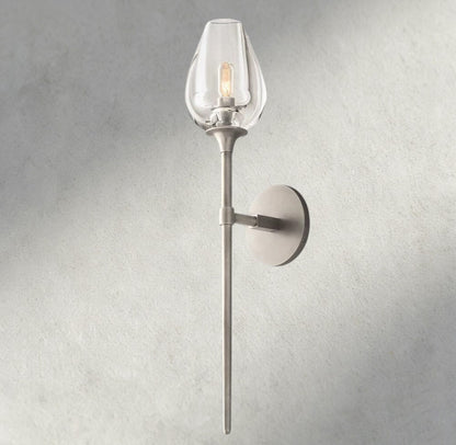 Nickle TULIP GRAND SCONCE