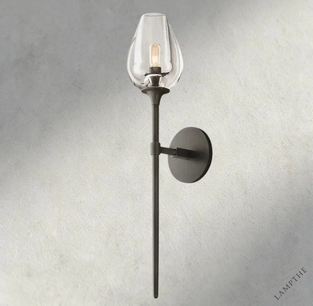 Bronze TULIP GRAND SCONCE