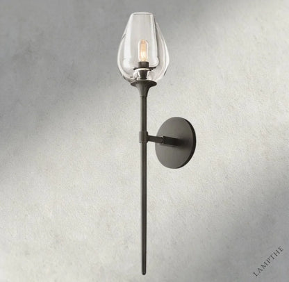 Bronze TULIP GRAND SCONCE
