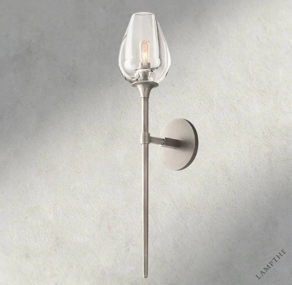Nickle TULIP GRAND SCONCE