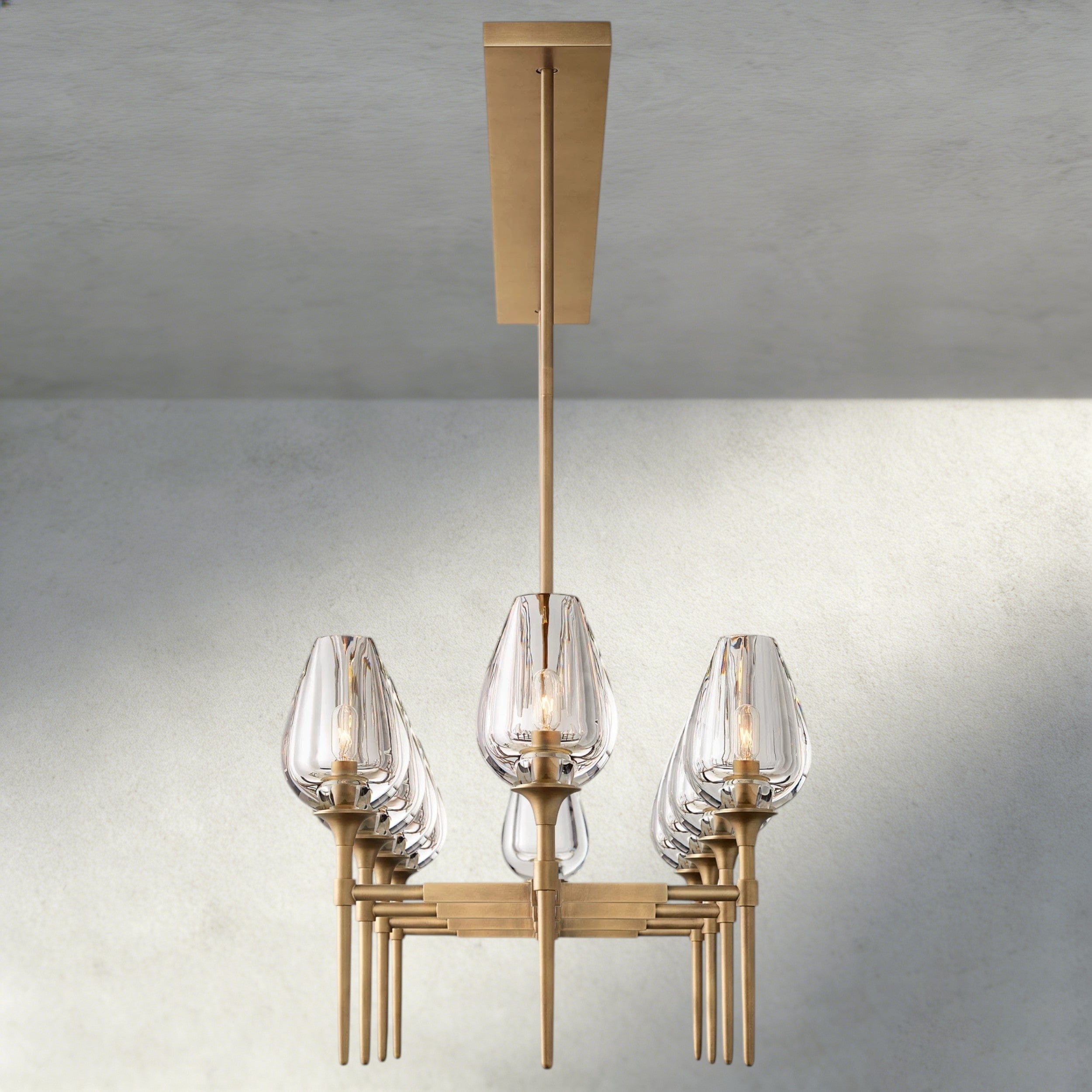 Tulip Linear Chandelier 52", 65"