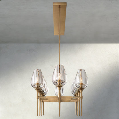 Tulip Linear Chandelier 52", 65"
