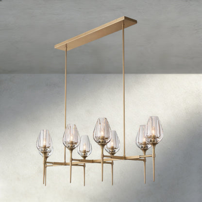 Tulip Linear Chandelier 52", 65"