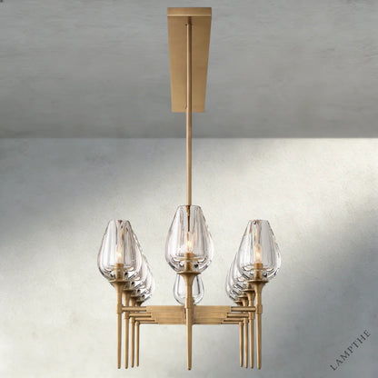 Tulip Linear Chandelier 52", 65"