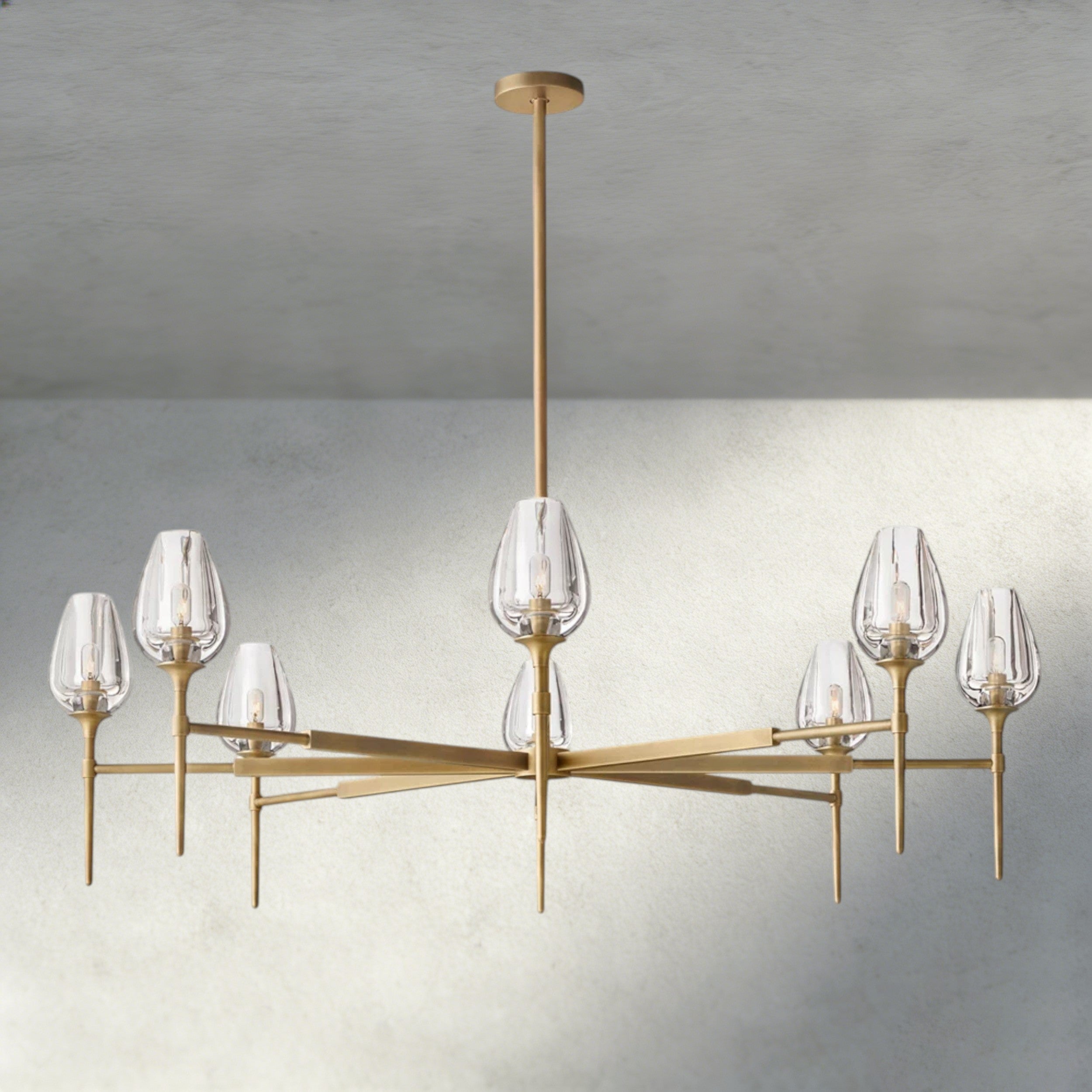 TULIP ROUND CHANDELIER 27", 42", 54"