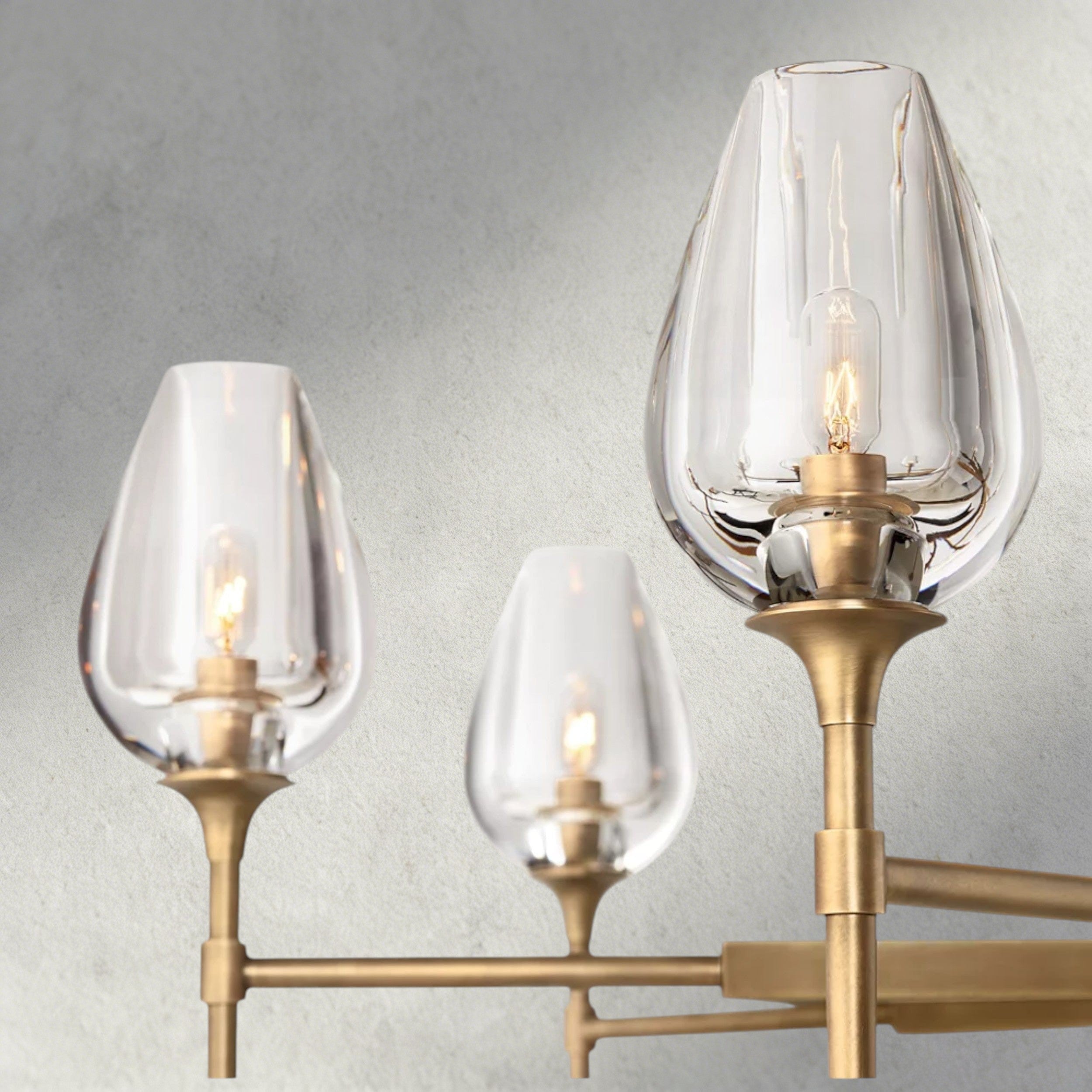 TULIP ROUND CHANDELIER 27", 42", 54"