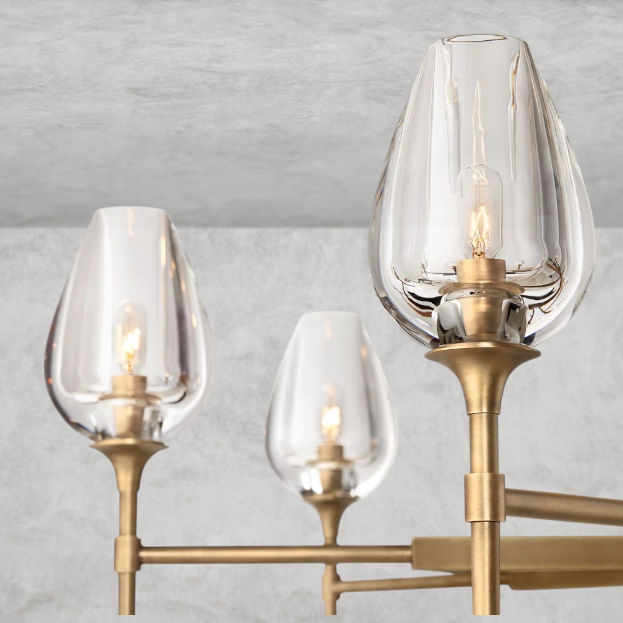 TULIP ROUND CHANDELIER 27", 42", 54"