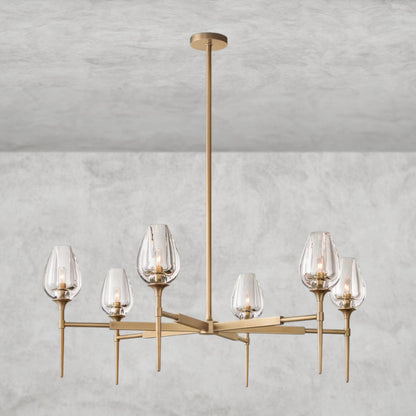 TULIP ROUND CHANDELIER 27", 42", 54"