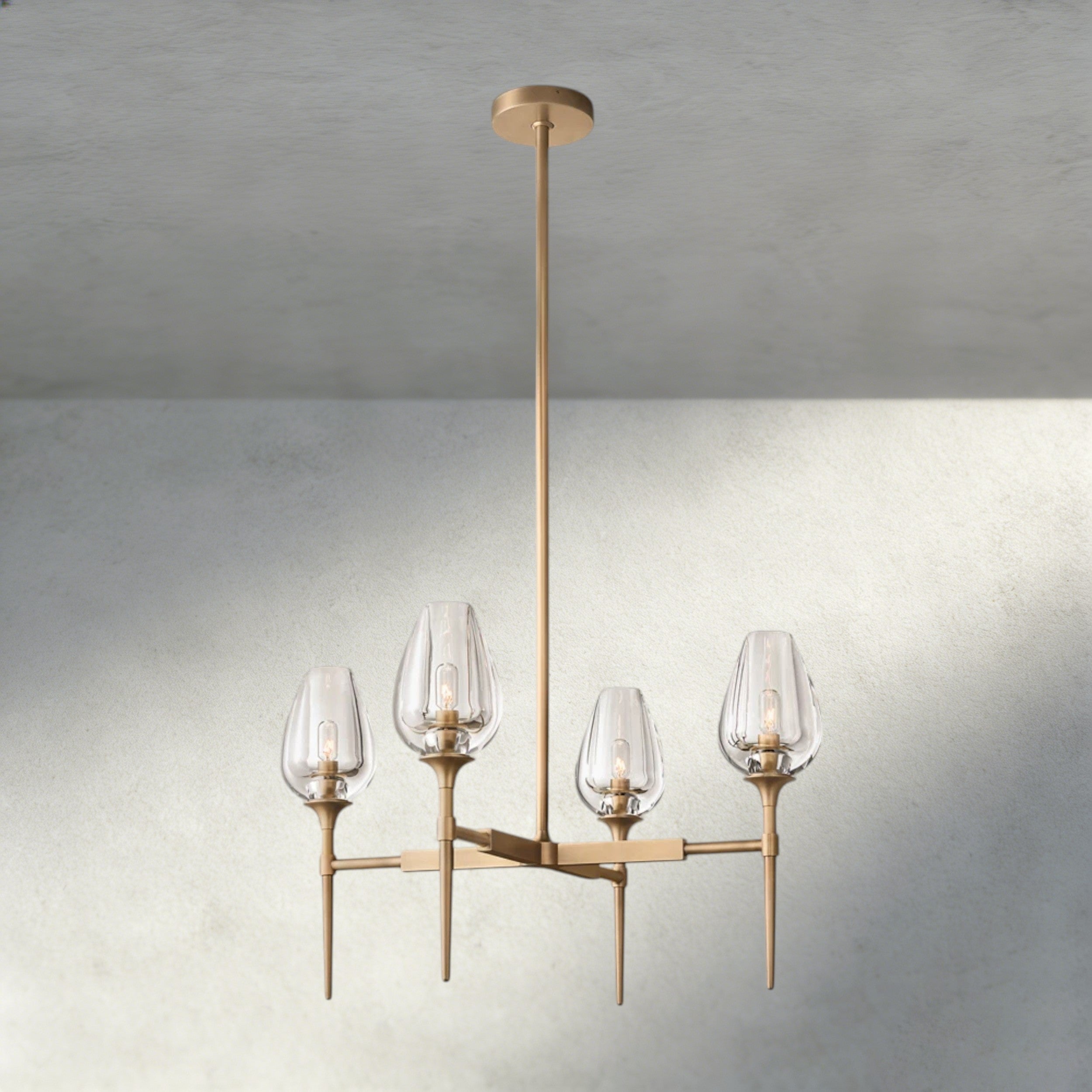 TULIP ROUND CHANDELIER 27", 42", 54"