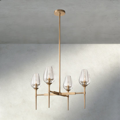 TULIP ROUND CHANDELIER 27", 42", 54"