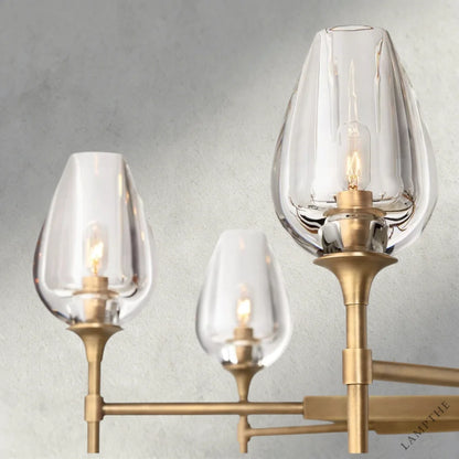 TULIP ROUND CHANDELIER 27", 42", 54"