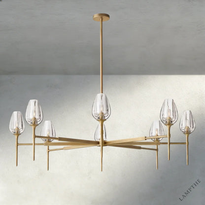 TULIP ROUND CHANDELIER 27", 42", 54"