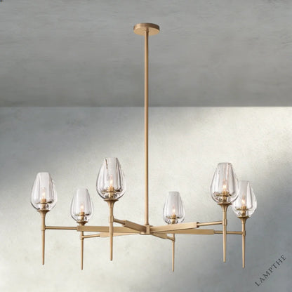 TULIP ROUND CHANDELIER 27", 42", 54"