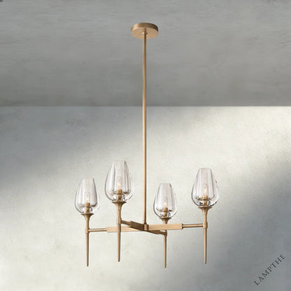 TULIP ROUND CHANDELIER 27", 42", 54"