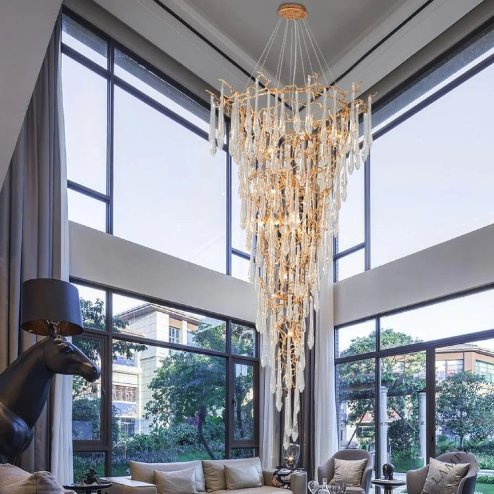 Vanta Branch Crystal Chandelier 47”, 59”, 71”, 95”