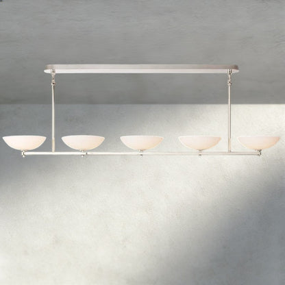 76" / Nickle Vernet Linear Chandelier 60", 76", 96"