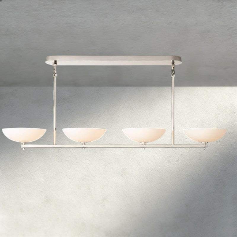 60" / Nickle Vernet Linear Chandelier 60", 76", 96"