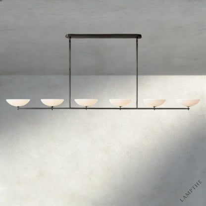 96" / Bronze Vernet Linear Chandelier 60", 76", 96"