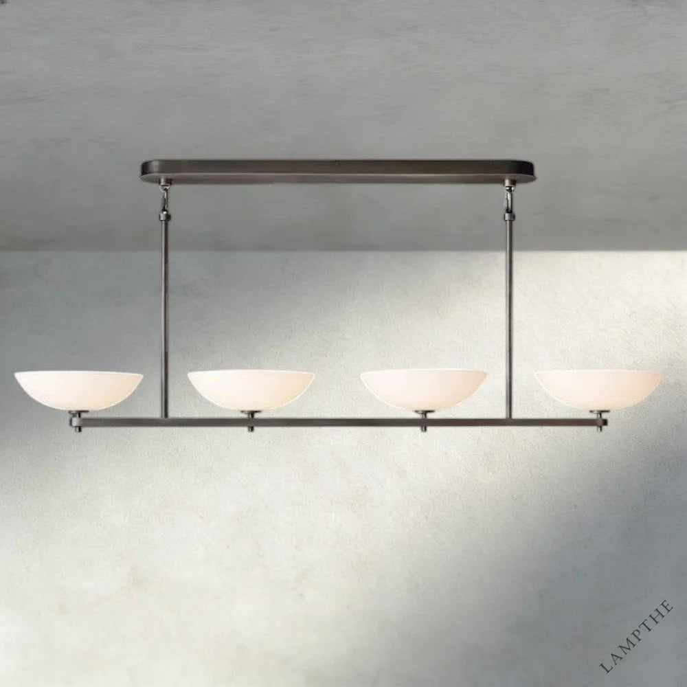 60" / Bronze Vernet Linear Chandelier 60", 76", 96"