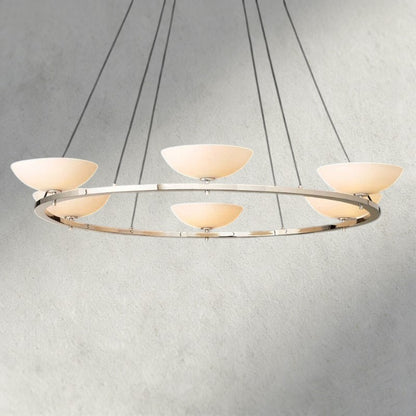 60" / Nickle Vernet Round Chandelier 36", 48", 60"
