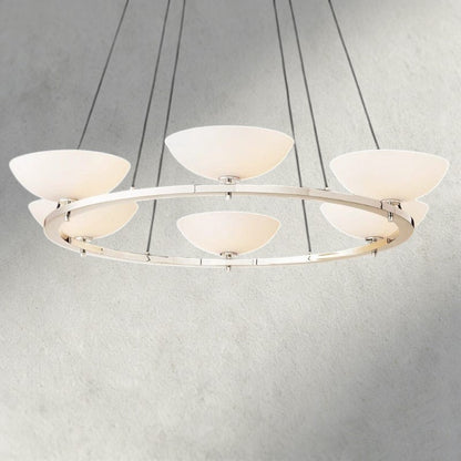 48" / Nickle Vernet Round Chandelier 36", 48", 60"