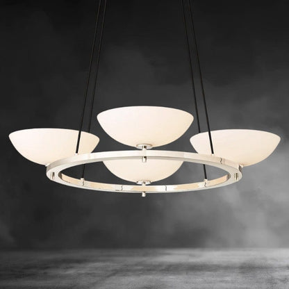 36" / Nickle Vernet Round Chandelier 36", 48", 60"
