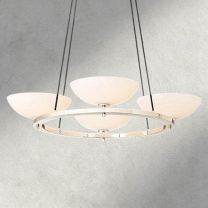 36" / Nickle Vernet Round Chandelier 36", 48", 60"