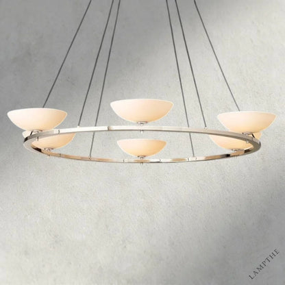 60" / Nickle Vernet Round Chandelier 36", 48", 60"