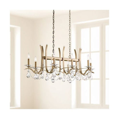 Vesca Long Chandelier 46"