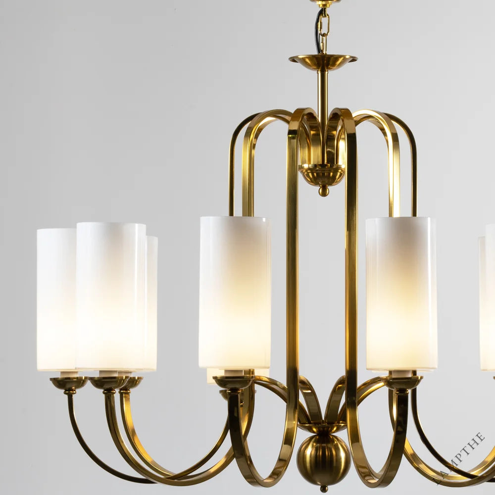 Vintage Brass Chandelier