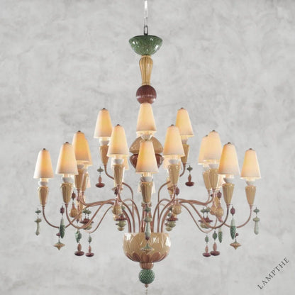 Spices Vintage Nexora 20-Lights Chandelier