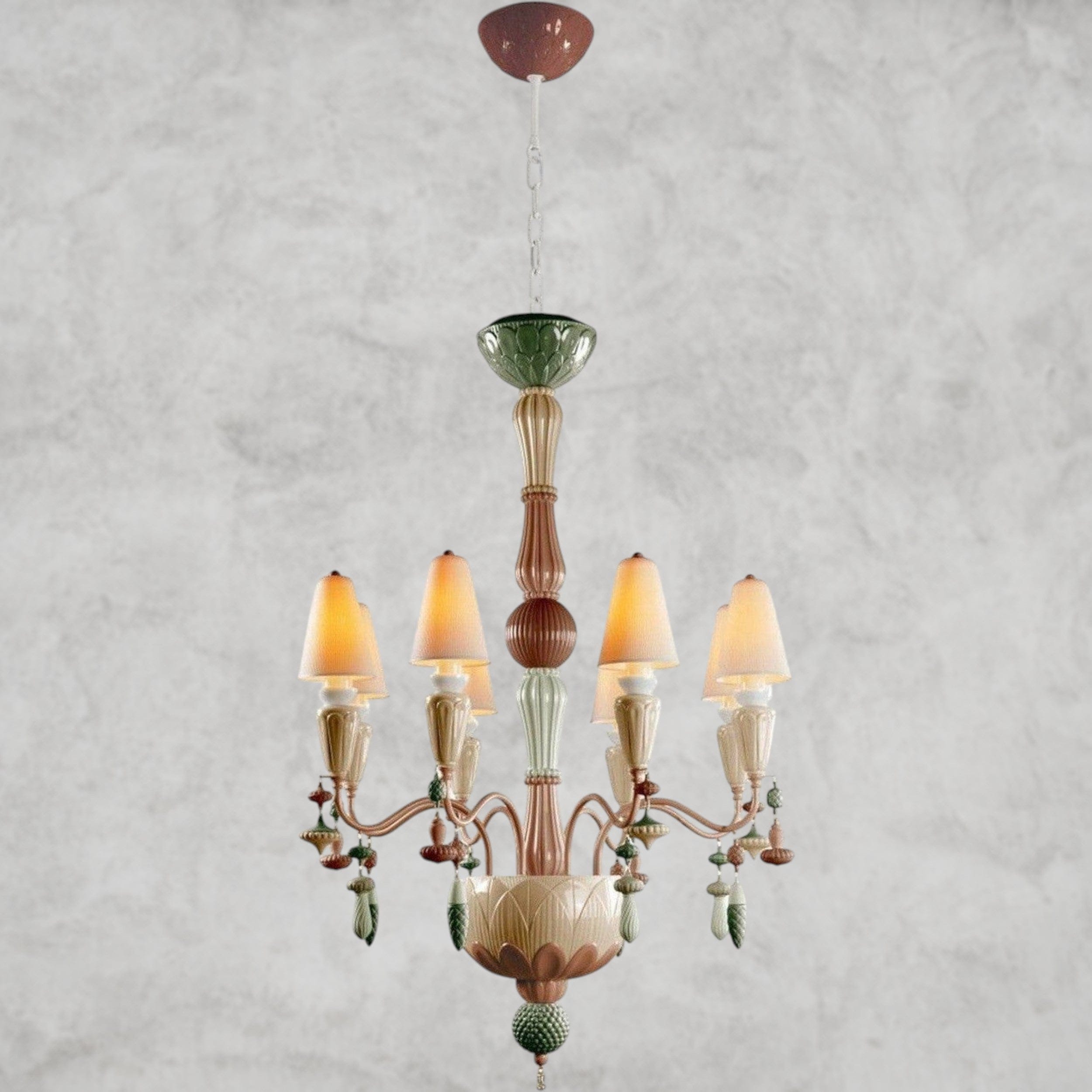 Spices Vintage Nexora 8-Lights Chandelier