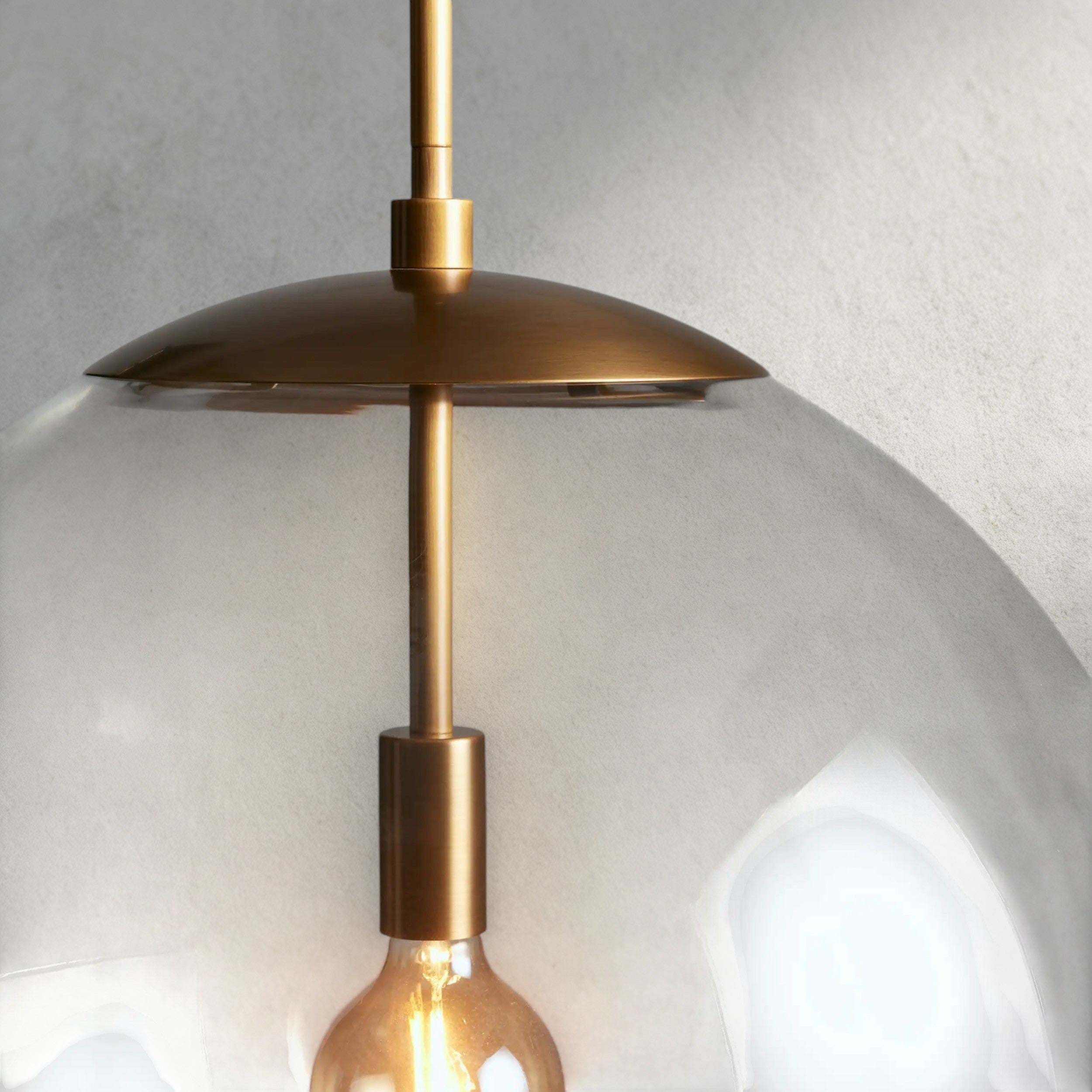 Wescott XL Globe Pendant with Rod