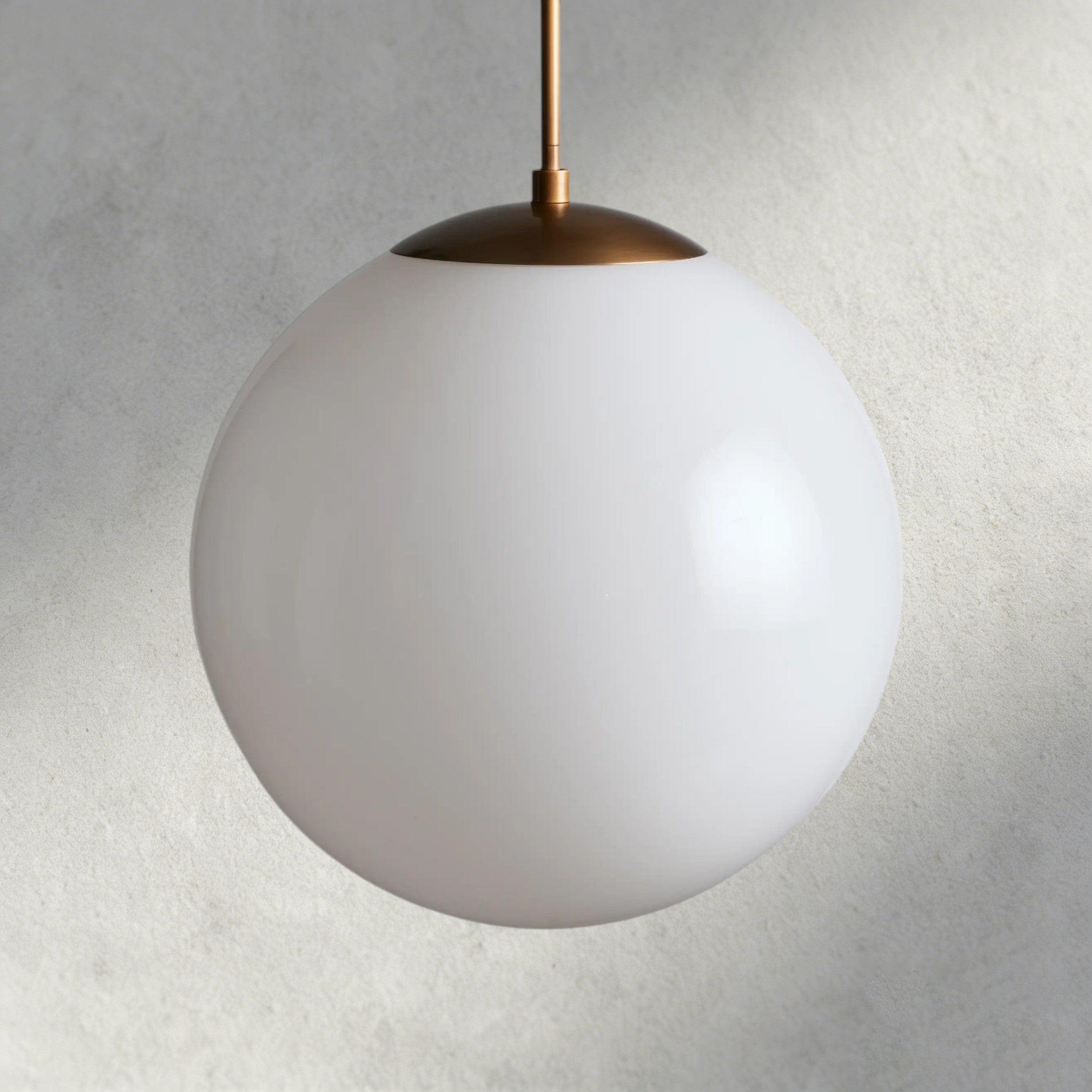 Wescott XL Globe Pendant with Rod