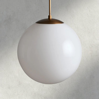 Wescott XL Globe Pendant with Rod