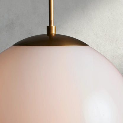 Wescott XL Globe Pendant with Rod