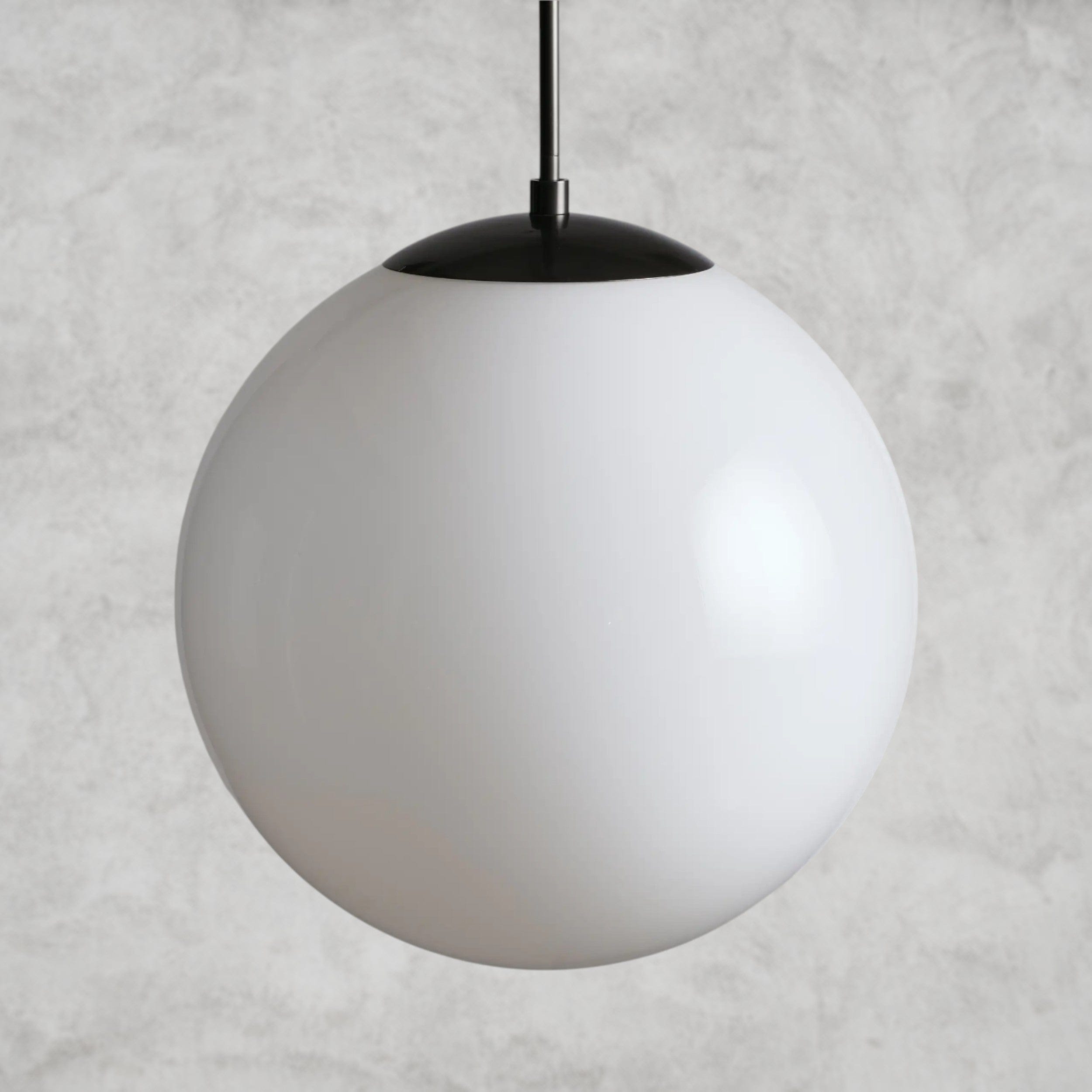 Wescott XL Globe Pendant with Rod