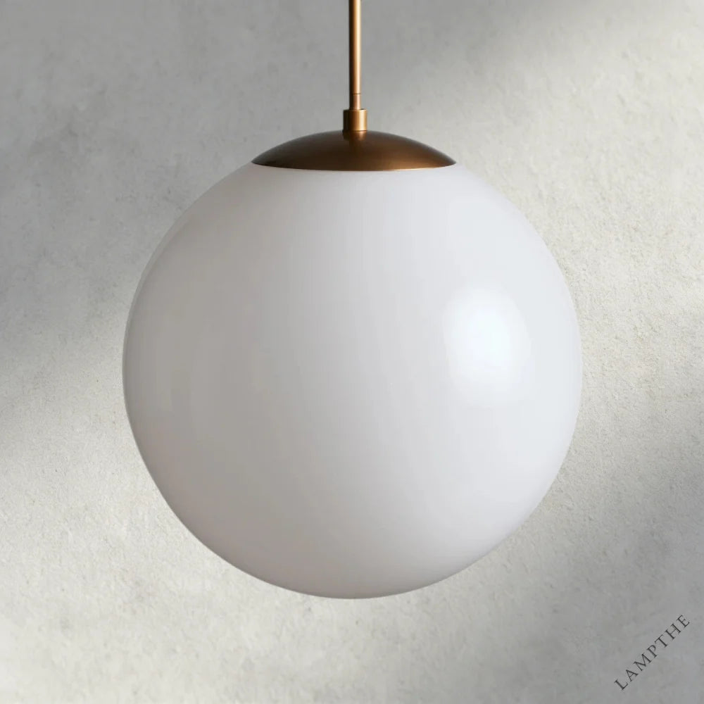 Wescott XL Globe Pendant with Rod