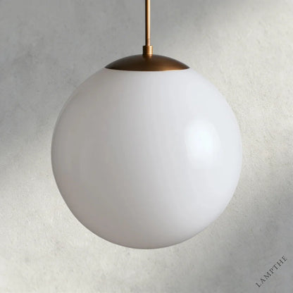 Wescott XL Globe Pendant with Rod