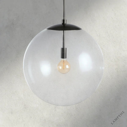 Wescott XL Globe Pendant with Rod