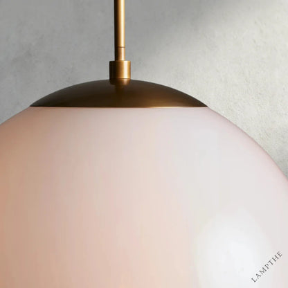 Wescott XL Globe Pendant with Rod