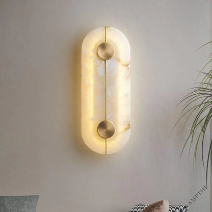 Yohana Alabaster Wall Sconce