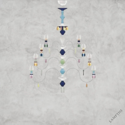 Multi Zylorium Belle De Nuit Chandelier